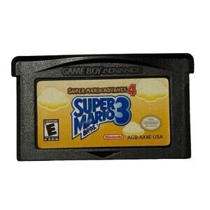 Super Mario Advance 4: Super Mario Bros. 3 GBA Tested, Excellent Condition